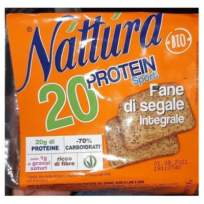 Nattùra Sport protein rye bread, 120 g