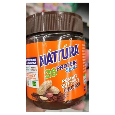 Nattùra peanut butter with cacao, 250 g