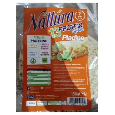 Nattùra protein piadina, 2x75 g