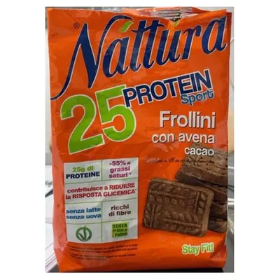 Nattùra oat and cocoa protein cookies, 200 g