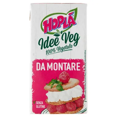 Hoplà whipping soy cream, 500 ml