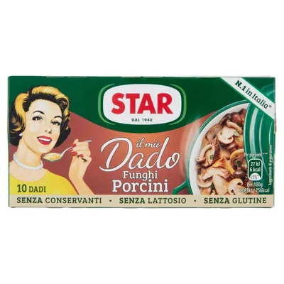 Star Бульонный кубик с грибами, 10 шт.