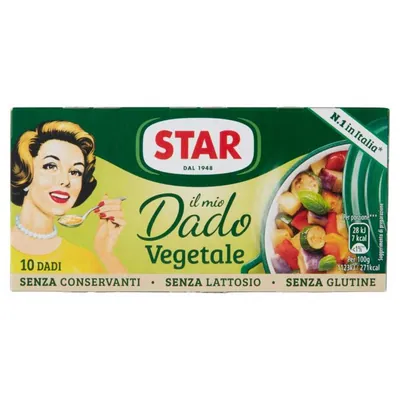 Star Vegetable stock cube, 10 pcs