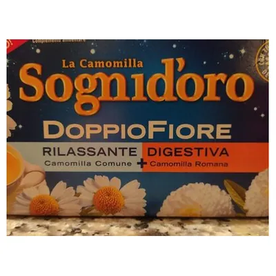 Sognid'oro ромашковый чай Doppiofiore, 14 фильтр-пакетиков