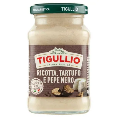 Tigullio Star Песто с рикоттой, трюфелем и черным перцем Star Tigullio Pesto Ricotta Tartufo e Pepe Nero, 185 г