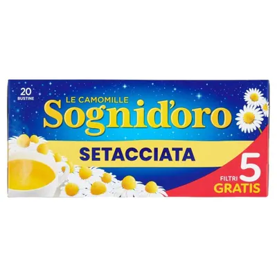 Sogni d'Oro ромашковый чай Setacciata, 20 фильтр-пакетов