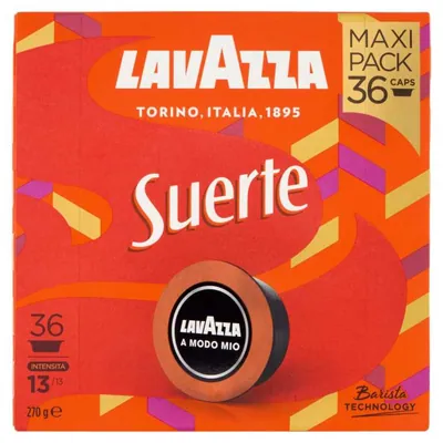 Lavazza Кофе в капсулах A Modo Mio Suerte, 36 шт., 270 г