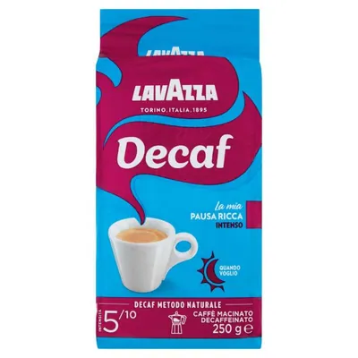 Lavazza Кофе молотый Dek Intenso, 250 г