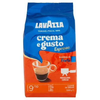 Lavazza Кофе в зернах Caffè Crema e Gusto Espresso Forte, 1 кг