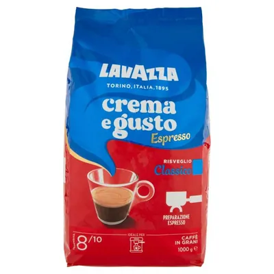 Lavazza Кофе в зернах Caffè Crema e Gusto Classico, 1 кг