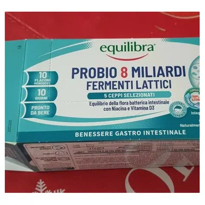 Equilibra Probio пробиотик 8 миллиардов, 10 флаконов