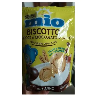 Nestlé milk chocolate chip baby biscuits, 150 g