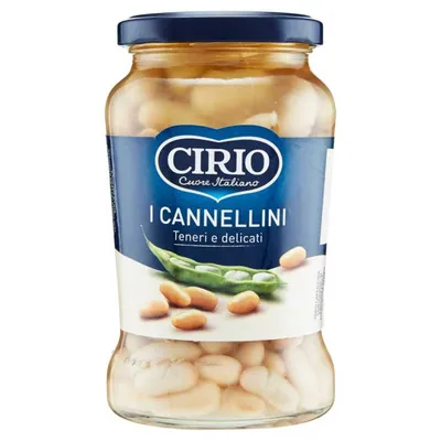 Cirio Фасоль каннеллини в стеклянной банке, 370 г
