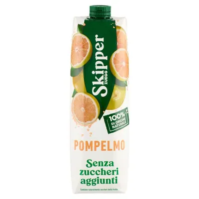 Zuegg Skipper Grapefruit juice without added sugar, 1 l