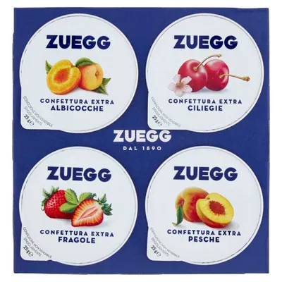 Zuegg assorted jams I Frutteti di Oswald, 4 × 25 g