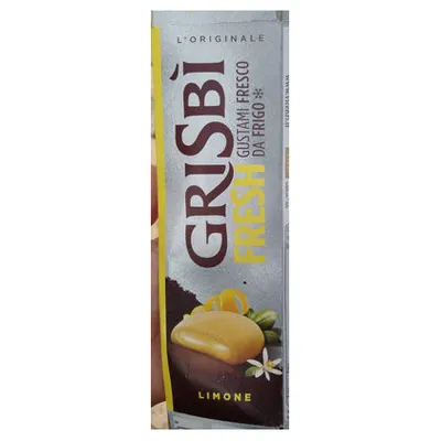 Grisbì печенье с лимонным кремом Classic Limone, 135 г