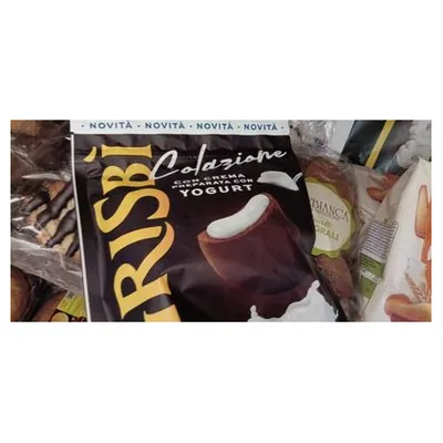 Grisbì печенье с йогуртовой начинкой Colazione, 225 г