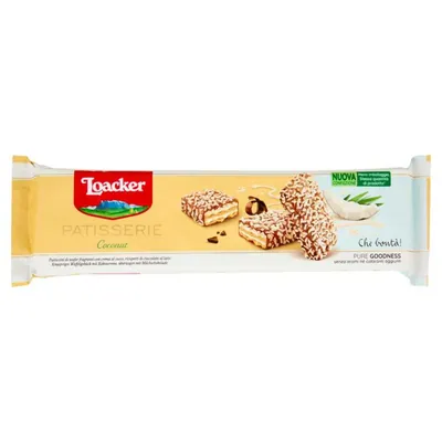 Loacker Gran Pasticceria Nut Selection с кокосом, 100 г