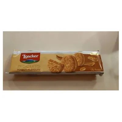 Loacker печенье с арахисом, 80 г