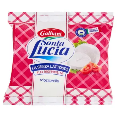 Santa Lucia Моцарелла без лактозы, 100 г