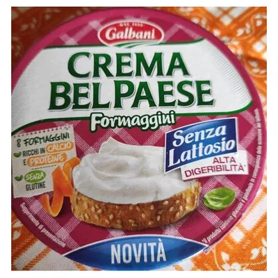 Galbani lactose-free Crema Bel Paese processed cheese, 140 g