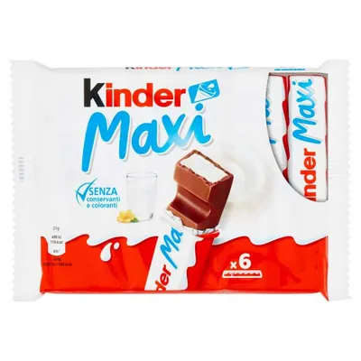 Kinder Maxi, 6 × 21 г