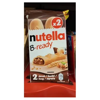 Nutella B-Ready вафельные батончики с начинкой, 2 шт