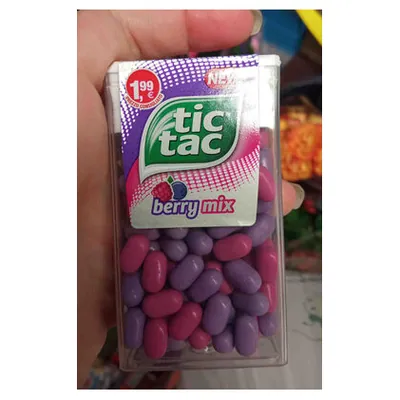 Tic Tac wild berry flavored dragees, 49 g