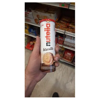 Nutella Biscuits filled cookies tube, 304 g