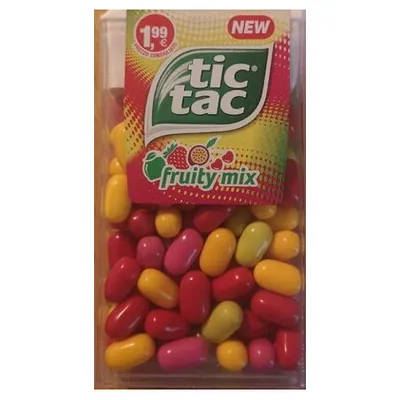 Tic Tac fruity mix dragees, 49 g