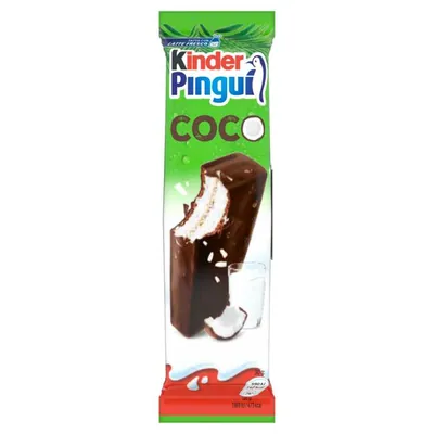 Kinder Pinguì кокос, 4 × 30 г