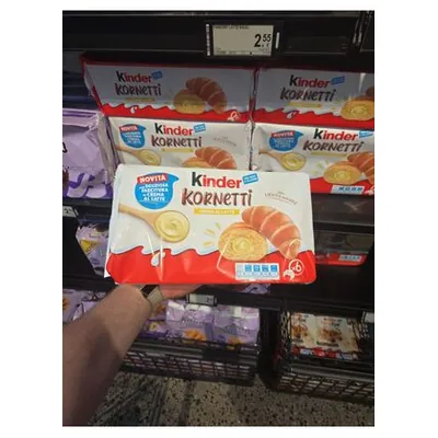 Kinder круассаны с молочным кремом, 270 г