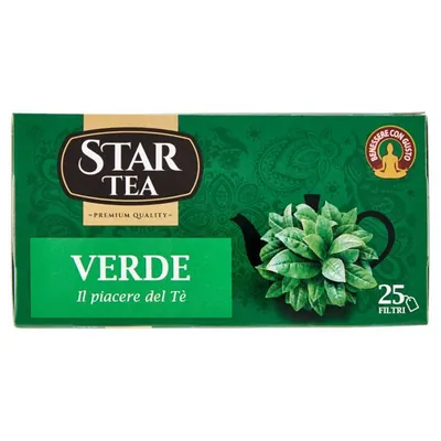 Star Tea Green Tea, 25 pcs