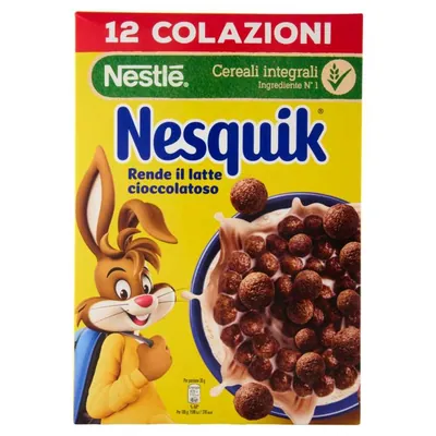 Nesquik Цельнозерновые какао-хлопья, 375 г