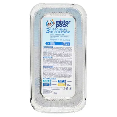 Mister Pack Контейнеры с крышкой, 3 порции, 3 шт.