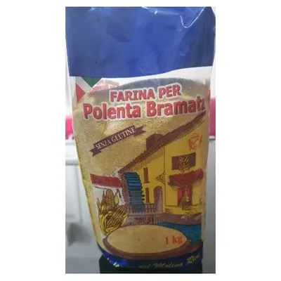 Molino Riva Bramata coarse cornmeal for polenta, 1 kg