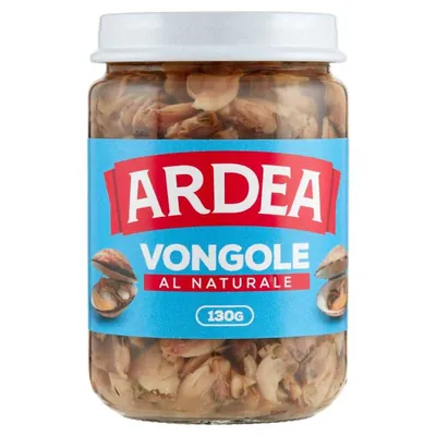 Ardea Clams in natural water, 130 g