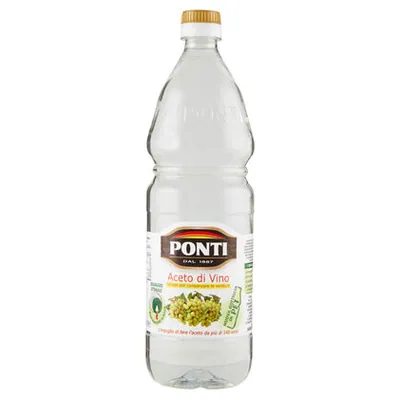 Ponti classic decolorized wine vinegar, 1 l