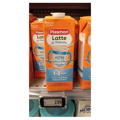 Plasmon growing-up milk 1-3 years, 1 l