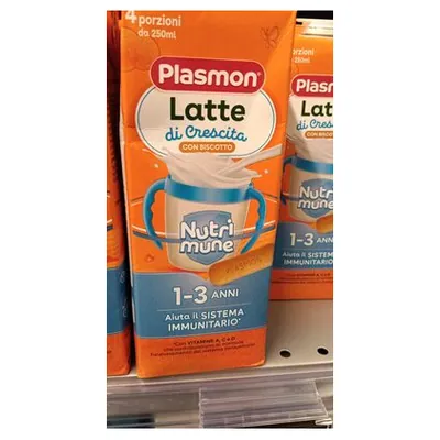 Plasmon growing-up milk with biscuit 1-3 years, 1 l
