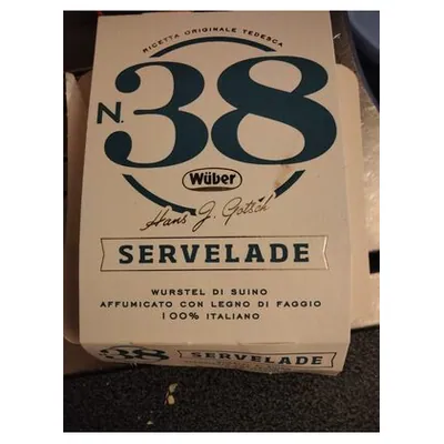 Wüber сосиски Servelade N. 38, 240 г