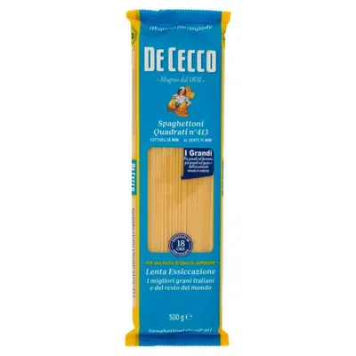 De Cecco Spaghettoni Quadrati n.413, 500 г