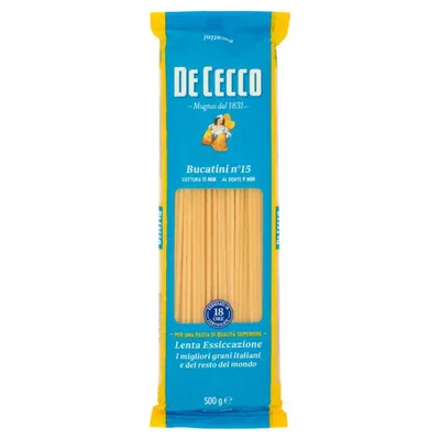 De Cecco Bucatini n.15, 500 г
