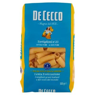 De Cecco Tortiglioni n.23, 500 г