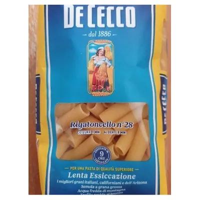 De Cecco Rigatoncello pasta, 500 g