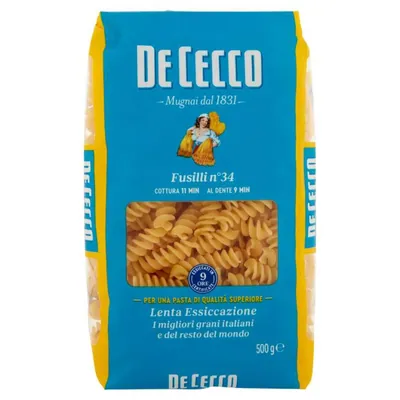 De Cecco Fusilli n.34, 500 г