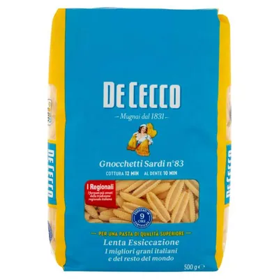 De Cecco Gnocchetti Sardi n.83, 500 г
