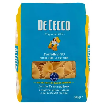 De Cecco Farfalle n.93, 500 г