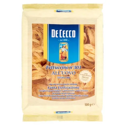 De Cecco Яичные гнезда феттучине n.303, 500 г