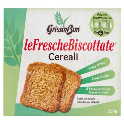 GrissinBon хрустящие хлебцы с злаками, 250 г